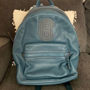 Coach Academy Backpack - Sea Blue